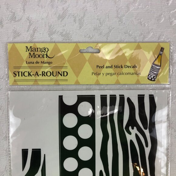 Mango Moon Ceramic Writeable Cheese Markers Set of 6 & Mango Moon Decals 5 pkgs - Picture 12 of 16